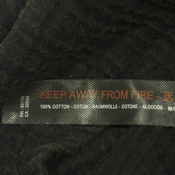 By Anthropologie Molly Braided Cover Up Romper Cotton Gauzy Black Small Beach - Picture 14 of 16